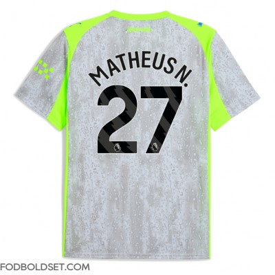 Manchester City Matheus Nunes #27 Tredjetrøje 2025-26 Kortærmet Manchester City Matheus Nunes #27 Tredjetrøje 2025-26 Kortærmet